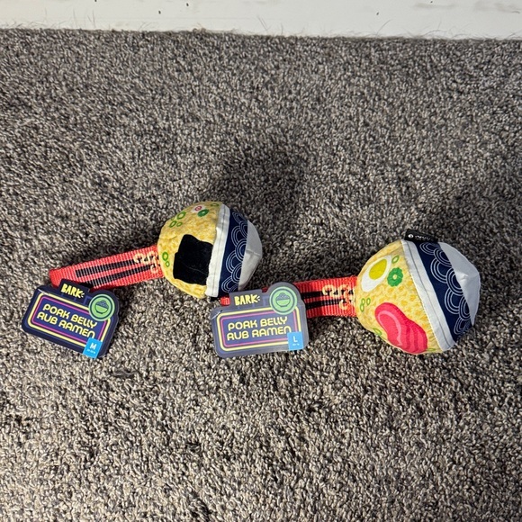 Bark Other - Bark Pork Belly Rub Ramen Dog Toy (size M or L)